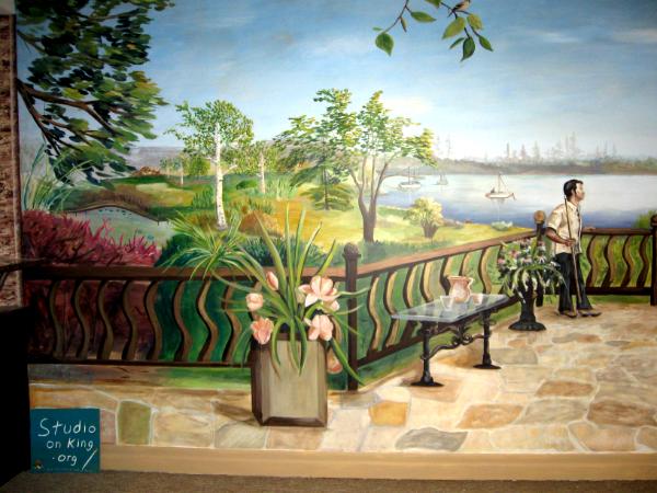 Billiard Mural