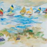 U49 Colorful Sailboats (SOLD)