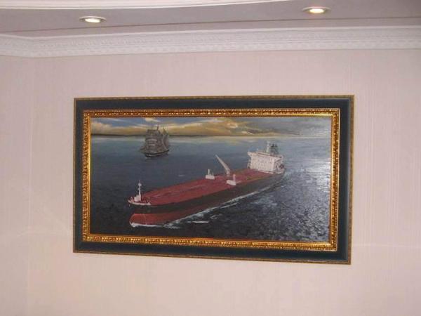 Ecuadoarian oil carrier "Napo", 120cm x 60cm, 2013