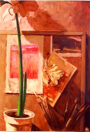 Amaryllis, Oil 