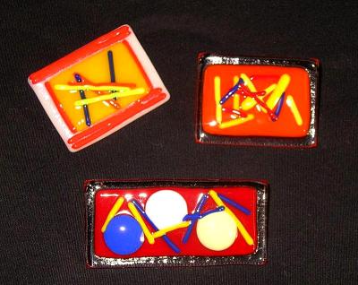 Trio of Art Pins Trio of Art Pins