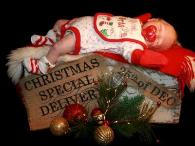 Christmas Baby BOY ~ Christopher ~ ADOPTED/SOLD