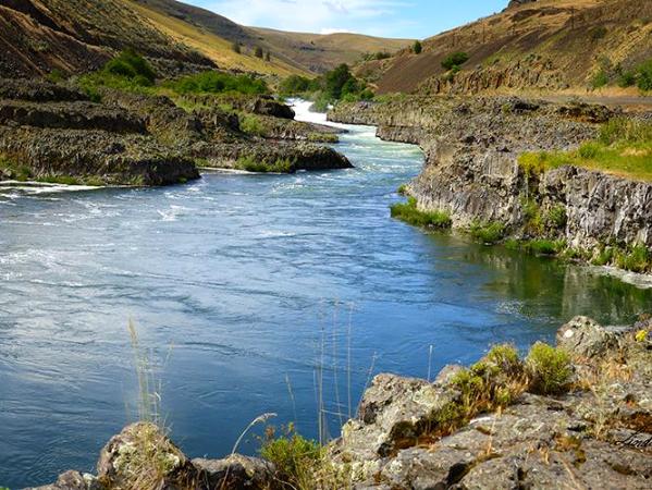 Deschutes River's Sherars Falls 