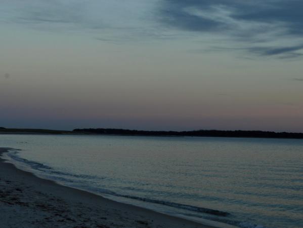 Calm Ocean at Dusk