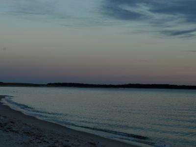 Calm Ocean at Dusk