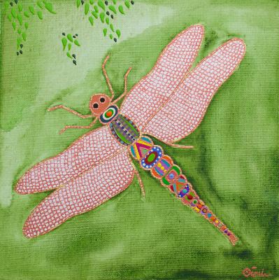 Dragonfly 30x30cm