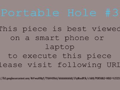 Portable Hole #3