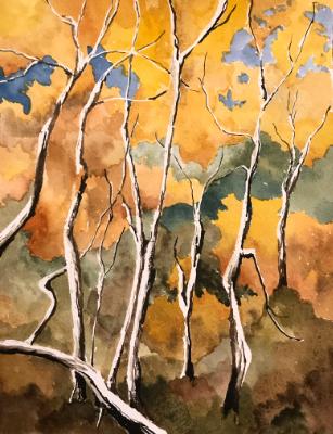 Aspens Above Lundy Lake (sold)
