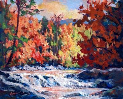 Flowing Through October’s Light 