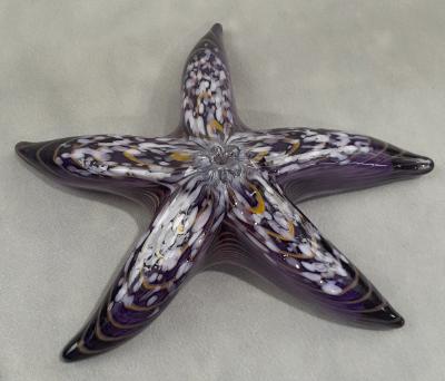 #01102622 Starfish purple with wall hanger 7'' $90.00 #01102622 Starfish purple with wall hanger 7'' $90.00