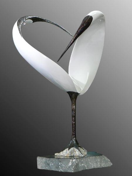 mio amore | steel & resin | 27" x 20" x 10"