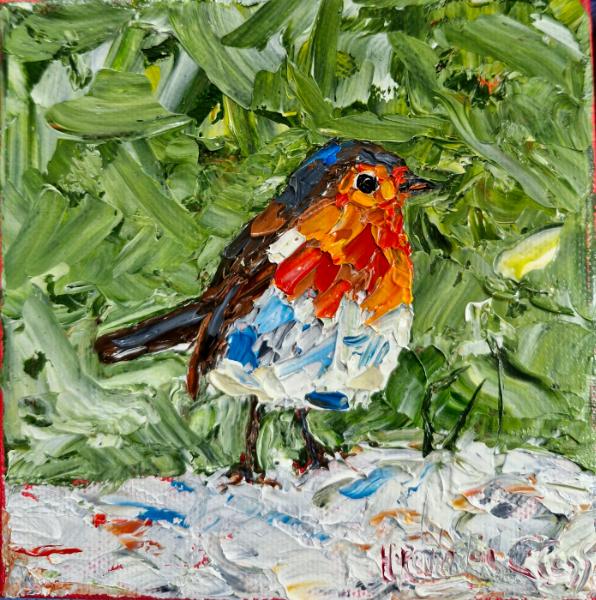 Robins appear when angels are near 