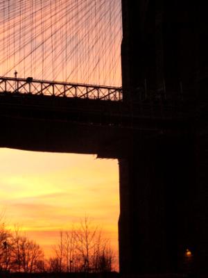 Brooklyn Bridge at Sunset