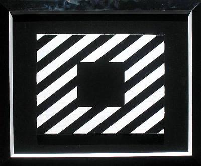 Black Square on Zebra