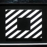 Black Square on Zebra