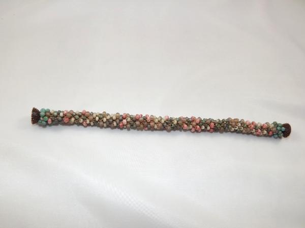 B-46 southwest style crocheted rope bracelet