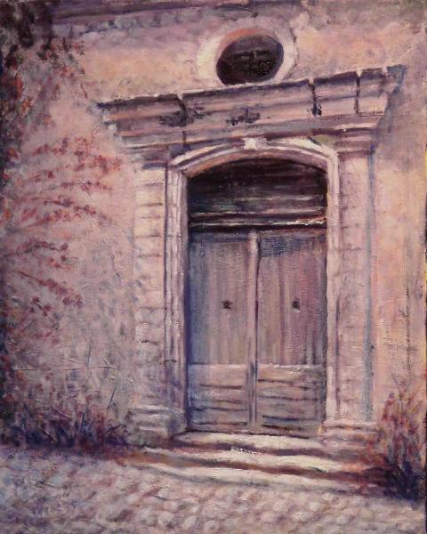 Old Chapel Door in Provence