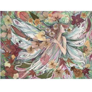 "Flora" fairy note card