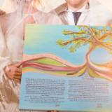 Tree of Life Ketubah - at the ‘Chupa’ wedding ceremony