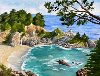 Cove in Big Sur Cove in Big Sur