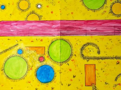 Spores continue to swarm, a few spores unravel, as a few rectangles are devoured. Spores continue to swarm, a few spores unravel, as a few rectangles are devoured.