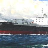 Ecuadorian oil carrier "Delphi", 120cm x 60cm, 2013