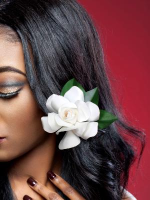 Gardenia Hair Clip - Life Size Gardenia Hair Clip - Life Size