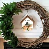 Home Tweet Home Wreath  SOLD