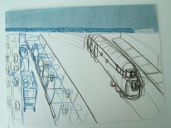 Winter Train Ride