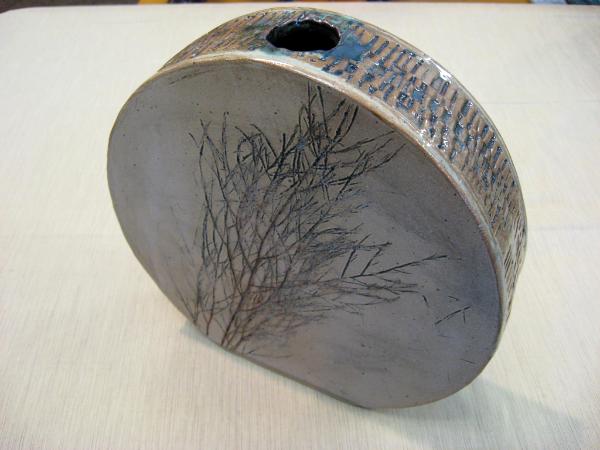 120215.C Hand-Built Decorative Vase