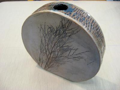 120215.C Hand-Built Decorative Vase 120215.C Hand-Built Decorative Vase