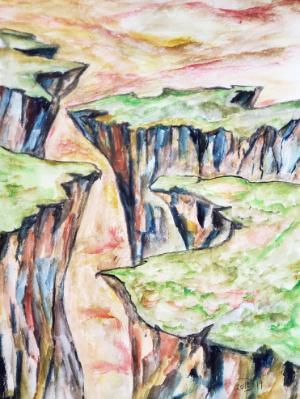 After the cities crumbled, the earth began to fall in upon itself, leaving a handful of islands in the sky. After the cities crumbled, the earth began to fall in upon itself, leaving a handful of islands in the sky.