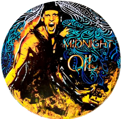 Midnight Oil - LP Painting - Commission