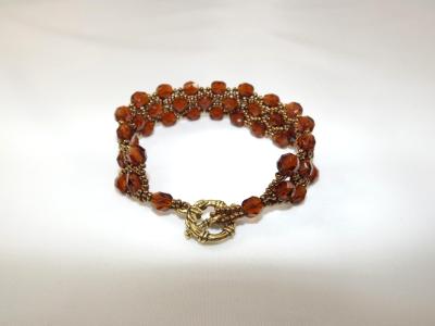 B-86 dark amber bracelet