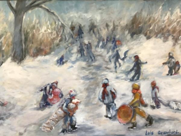 SOLD - Sledding