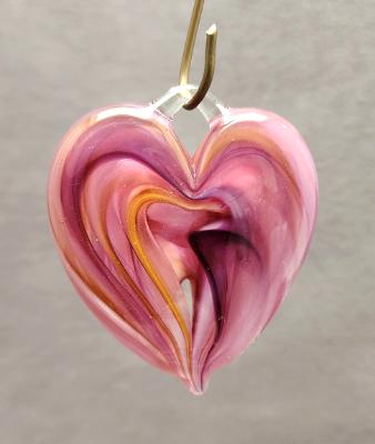 #02012431 heart ornament 2.5'' $75 #02012431 heart ornament 2.5'' $75