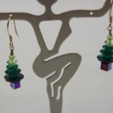 E-42 Swarovski Crystal Tree Earrings