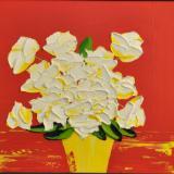 Sunny Afternoon 18 x 24 Acrylic on Canvas board Embellished prints available 