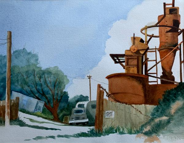 “Along the Graton to Forestville Bike Path” 