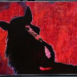 Silhouette in Red