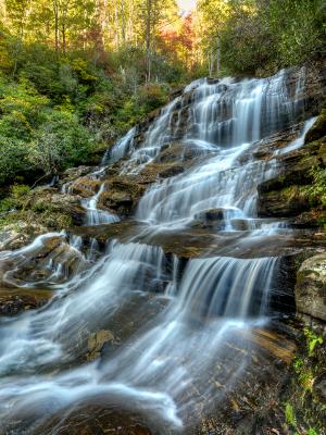 Middle Glen Falls in Autumn Middle Glen Falls in Autumn