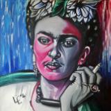 Painting 5 of 10 Fun Frida Commissions