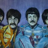 Sgt. Pepper's Lonely Hearts Club Band (watercolor)