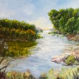 where ocean and river meets in Mexico