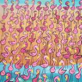 Countless Flamingos