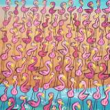 Countless Flamingos