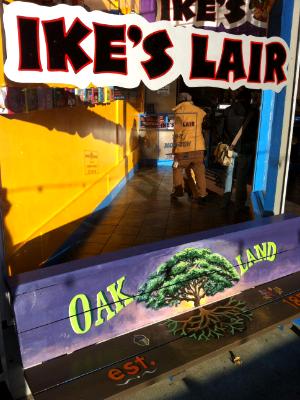 1 of 3 custom painted benches