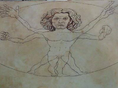 Postmodern Vitruvian Man