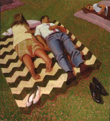 Sunday Afternoon, oil Sunday Afternoon, oil