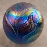 #06092505 Starry Night Design Iridised 6.5'' $80.00